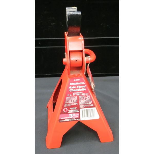 New MotoMaster Axle Stand 3 Ton Capacity
