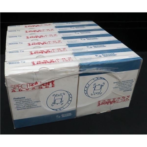12 New System Sensor BBSW-2 Wall Back Box Skirts