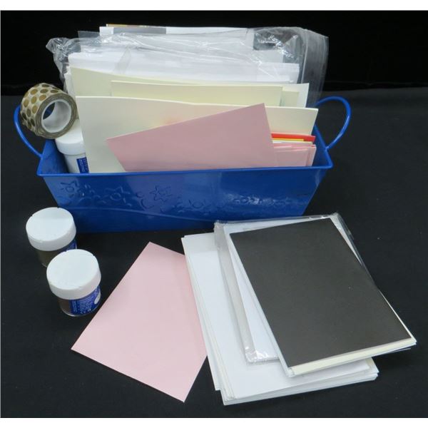 Card Crafting Materials, Tape & Embossing Powder