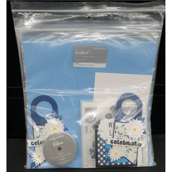 Close to My Heart Something Fierce Coordinating X7240D Scrapbooking Kit