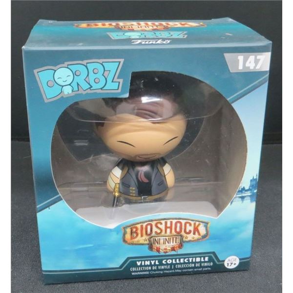 New Funko Dorbz Bioshock Booker #147 Vinyl Collectible