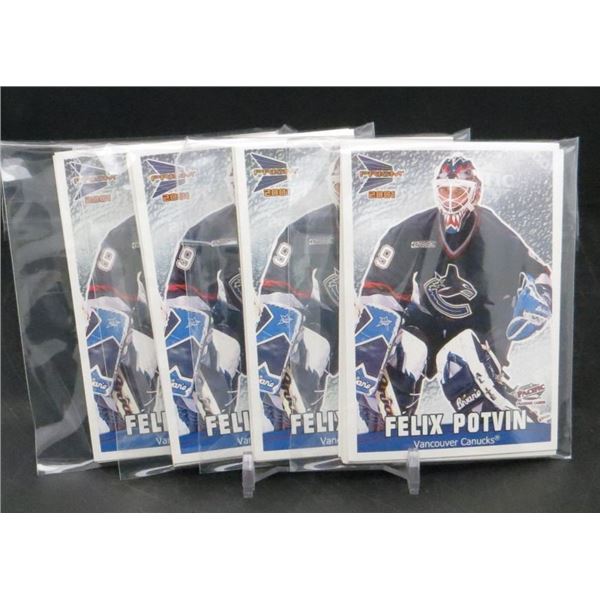 4 Sets Of 2001 McDonald's Checklist Sets