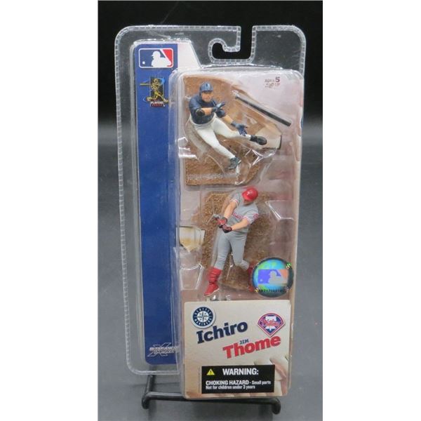 2004 McFarlane Sports Picks Ichiro Suzuki & Jim Thome Mini Figure Pack