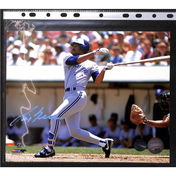 George Bell Toronto Blue Jays Signed 8x10 Photo With Pro AM COA