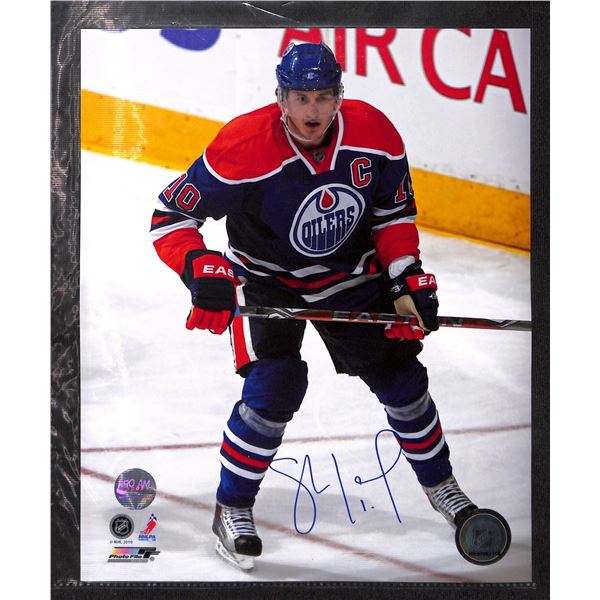 Shawn Horcoff Edmonton Oilers Autographed 8x10 Photo With Pro AM COA