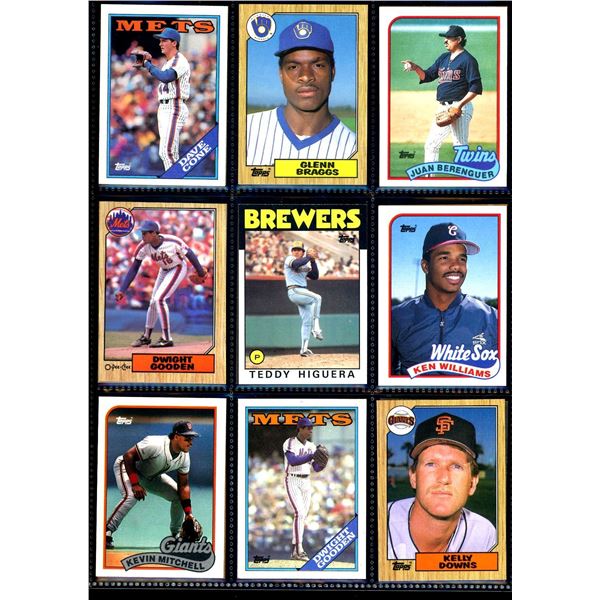 Lot of 18 Various Vintage Baseball Cards Various Players & Teams