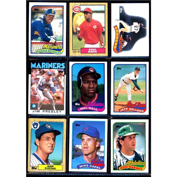 Lot of 18 Various Vintage Baseball Cards Various Players & Teams