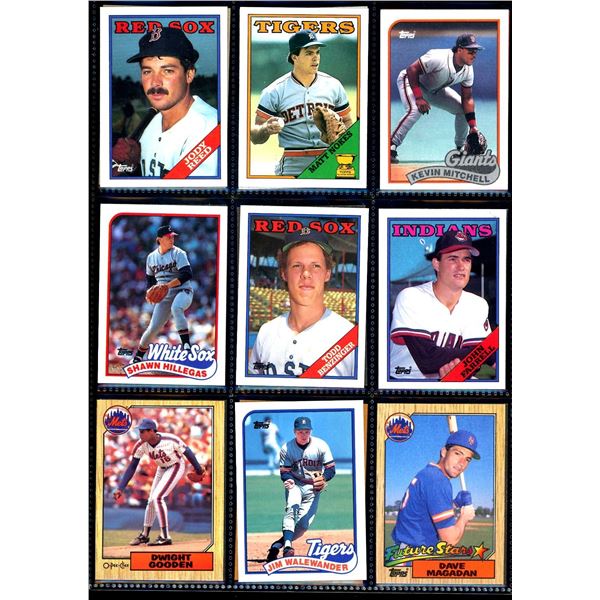 Lot of 18 Various Vintage Baseball Cards Various Players & Teams