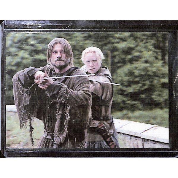 2017 Rittenhouse Game of Thrones Valyrian Steel 3-D Lenticular #L6 Master Sword Fighters