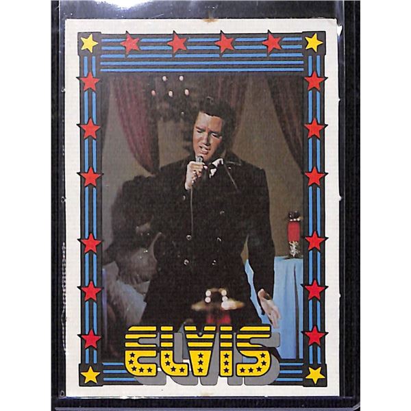 Vintage Elvis Presley Blank Back Collectible Trading Card