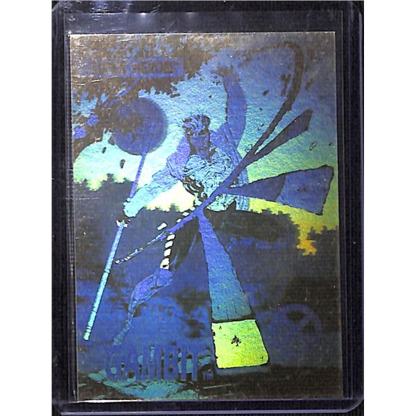 1992 Impel Uncanny X-Men Holograms #XH3 Gambit
