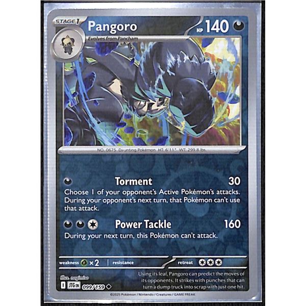 Pokemon Pangoro - 099/159 Reverse Holo Journey Together