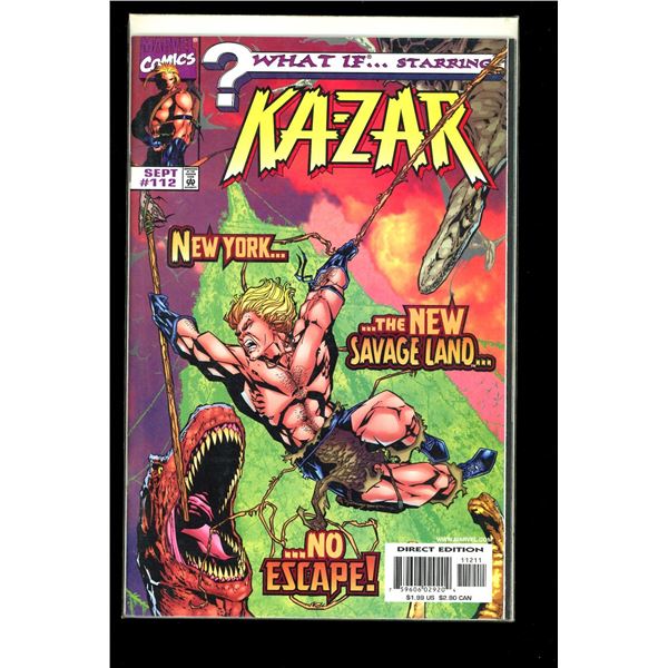 Marvel What If... Starring Kazar #112