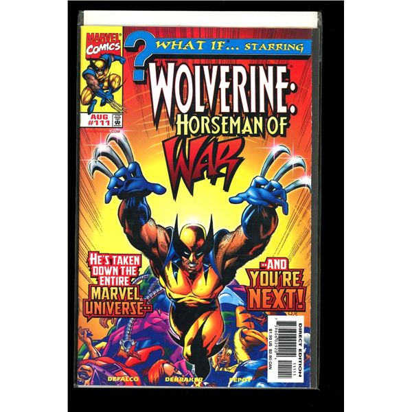 Marvel What If... Starring Wolverine Horseman Of War #111