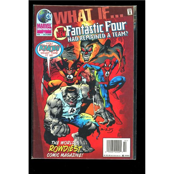Marvel What If... The New Fantastic Four had remained a Team? #78