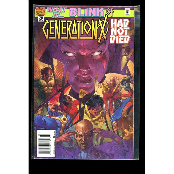 Marvel What If... Blink of Generation X Had not Died? #75
