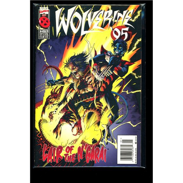Marvel Wolverine #95 Lair of The N'Garai