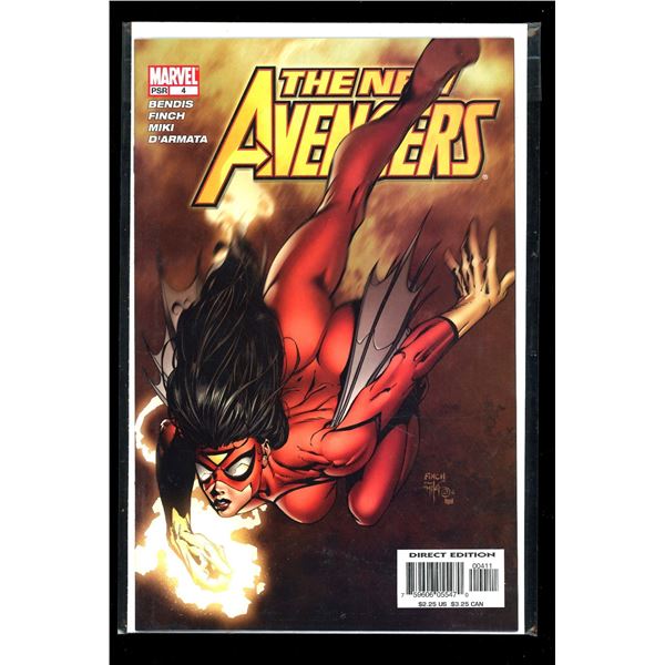 Marvel The New Avengers #4 (1st App Maria Hill)