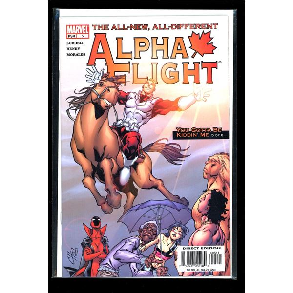 Marvel Alpha Flight #5