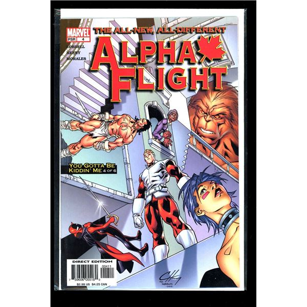 Marvel Alpha Flight #4