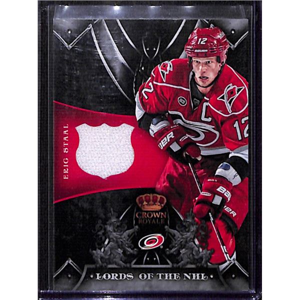 2012-13 Crown Royale Lords of the NHL Materials #LNES Eric Staal