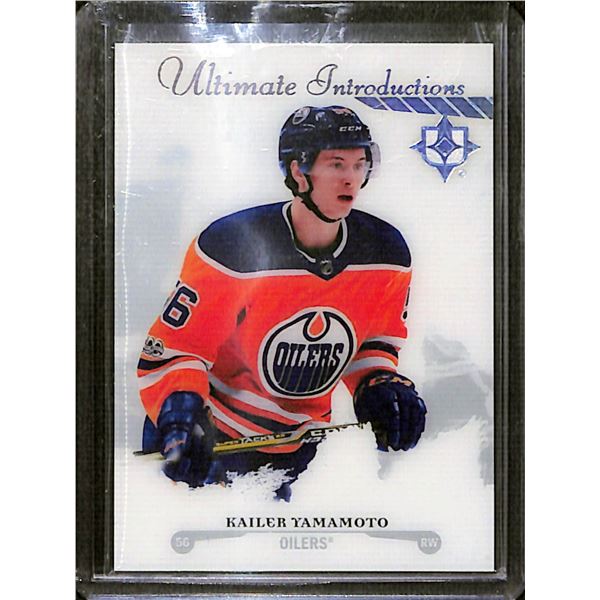 2017-18 Ultimate Collection Ultimate Introductions #UI31 Kailer Yamamoto