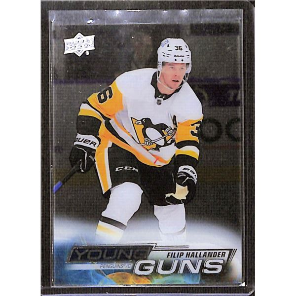 2022-23 Upper Deck Clear Cut Parallel #477 Filip Hallander YG BV $40