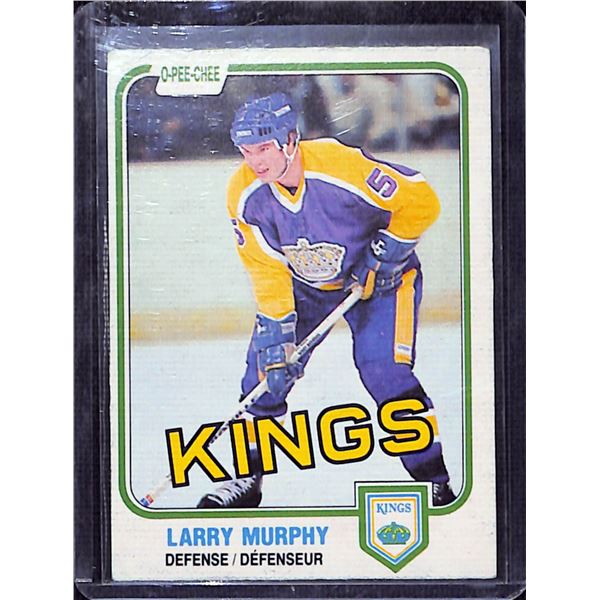 1981-82 O-Pee-Chee #148 Larry Murphy RC BV $50