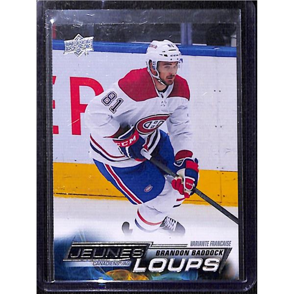 2022-23 Upper Deck French #460 Brandon Baddock YG