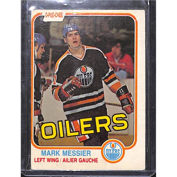 1981-82 O-Pee-Chee #118 Mark Messier 2nd year card BV $60