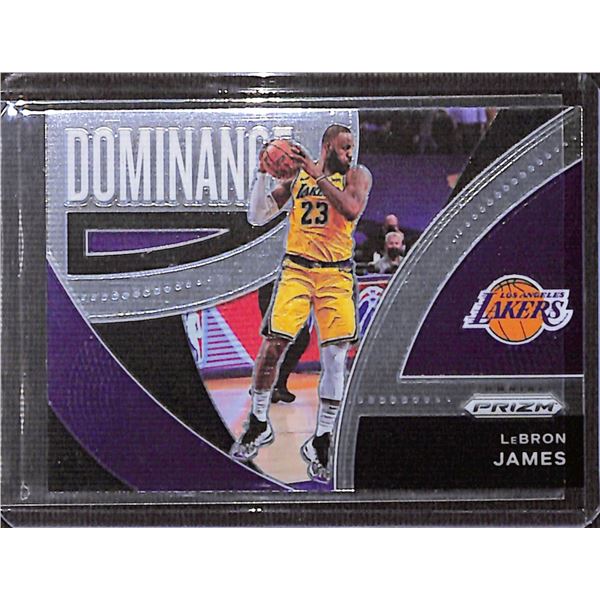 2021-22 Panini Prizm Dominance #6 LeBron James