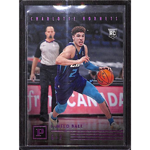 2020-21 Panini Chronicles Pink #102 LaMelo Ball RC