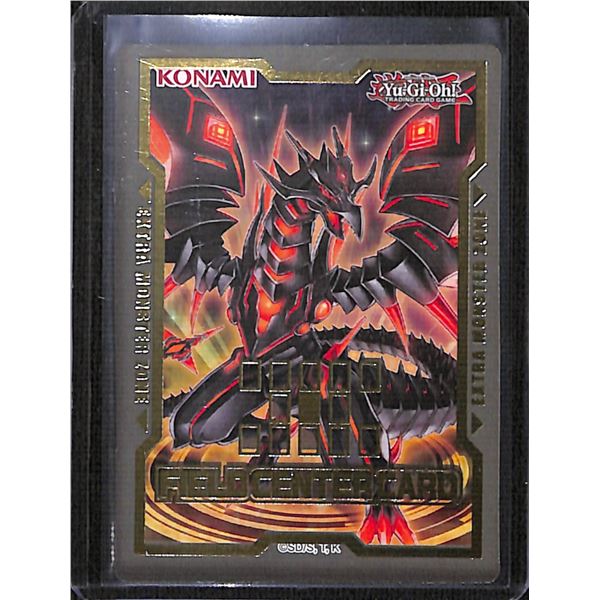 Yu-Gi-Oh! Darkness Metal the Dragon of Dark Steel Field Center Card.