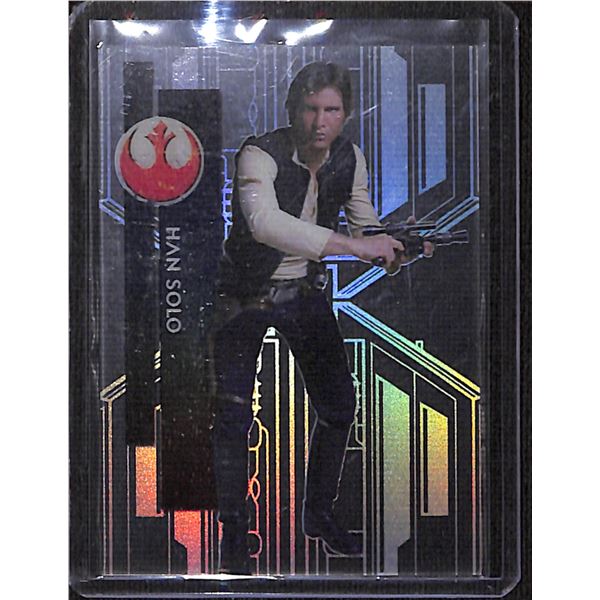 2015 Topps Star Wars High Tek Vader's TIE Fighter #3 Han Solo