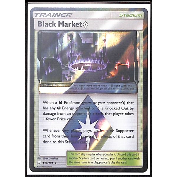 Pokemon Black Market ◇ - 134/181 - Rare Holo Team Up