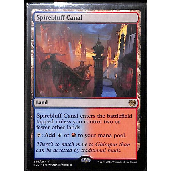 Magic the Gathering Spirebluff Canal Kaladesh