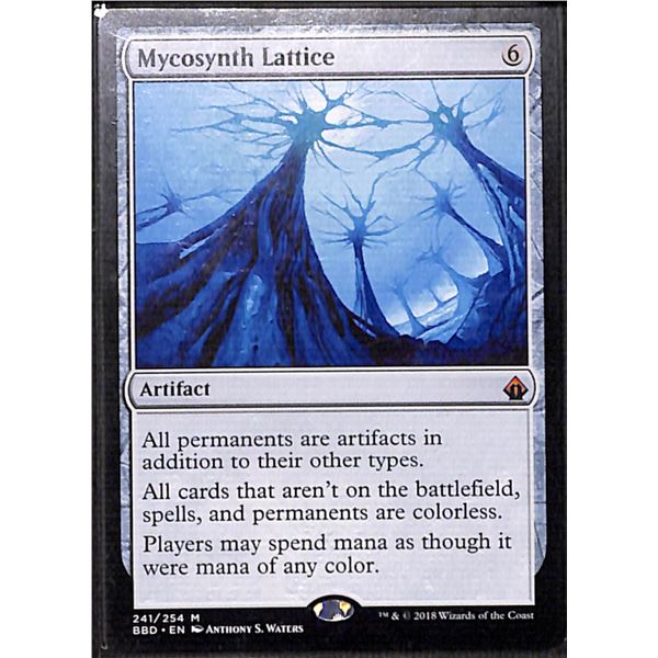 Magic the Gathering Mycosynth Lattice Battlebond
