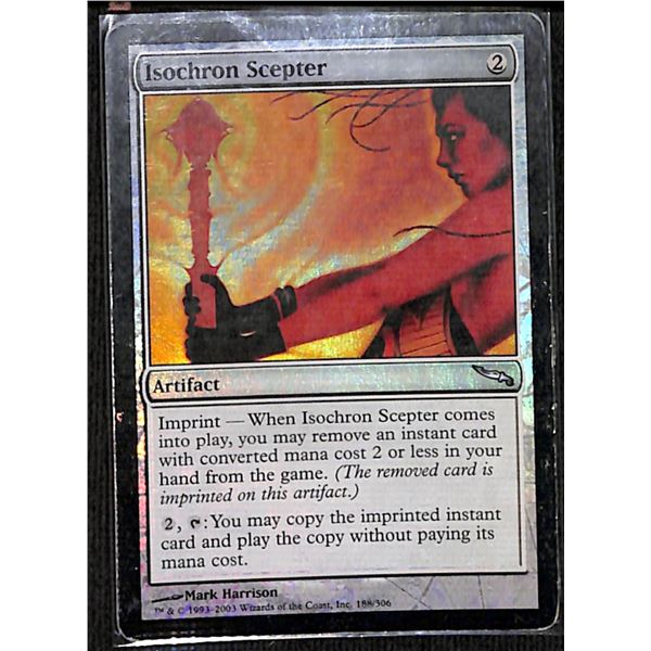 Magic the Gathering Isochron Scepter FOIL Mirrodin