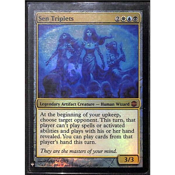 Magic the Gathering Sen Triplets FOIL The List