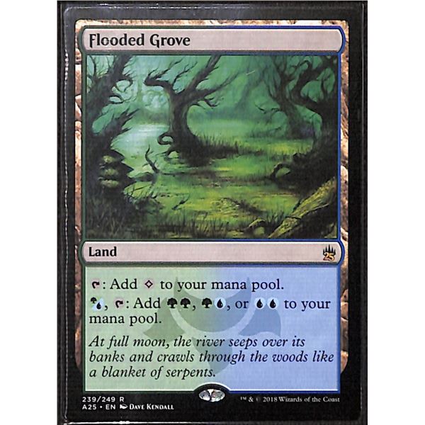 Magic the Gathering Flooded Grove Masters 25