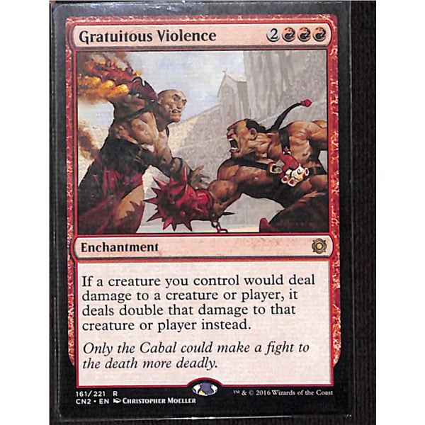 Magic the Gathering Gratuitous Violence Conspiracy Take the Crown
