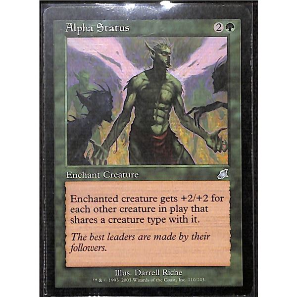 Magic the Gathering Alpha Status Scourge