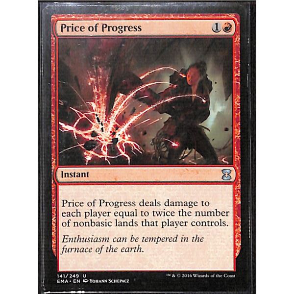 Magic the Gathering Price of Progress Eternal Masters