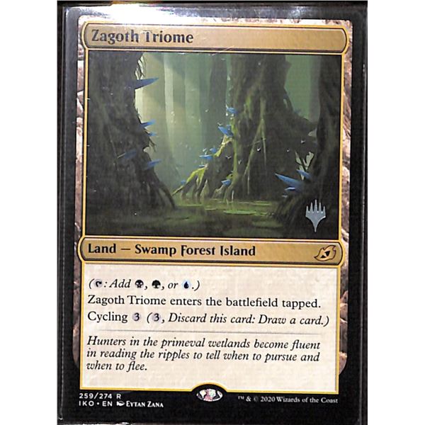Magic the Gathering Zagoth Triome Ikoria Lair of Behemoths