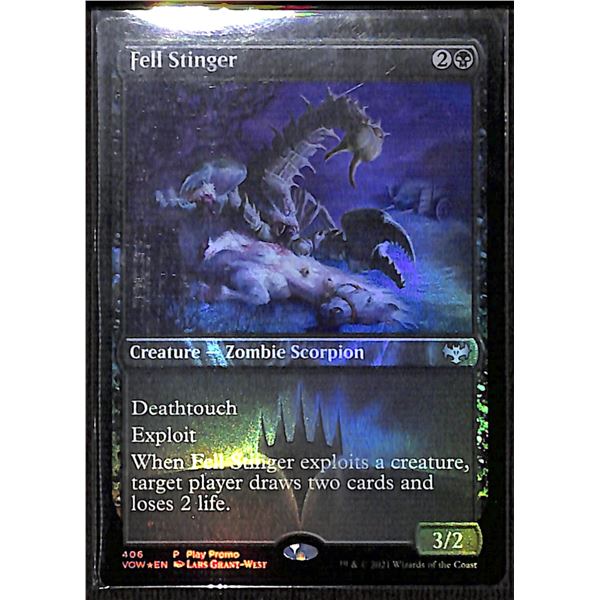Magic the Gathering Fell Stinger FOIL Innistrad Crimson Vow