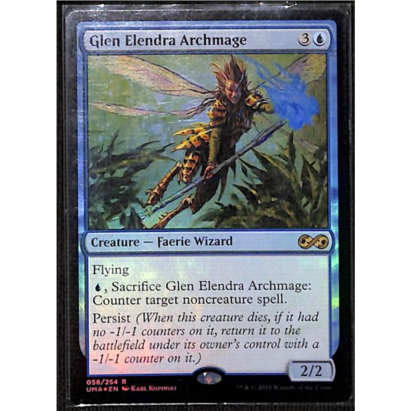 Magic the Gathering Glen Elendra Archmage FOIL Ultimate Masters