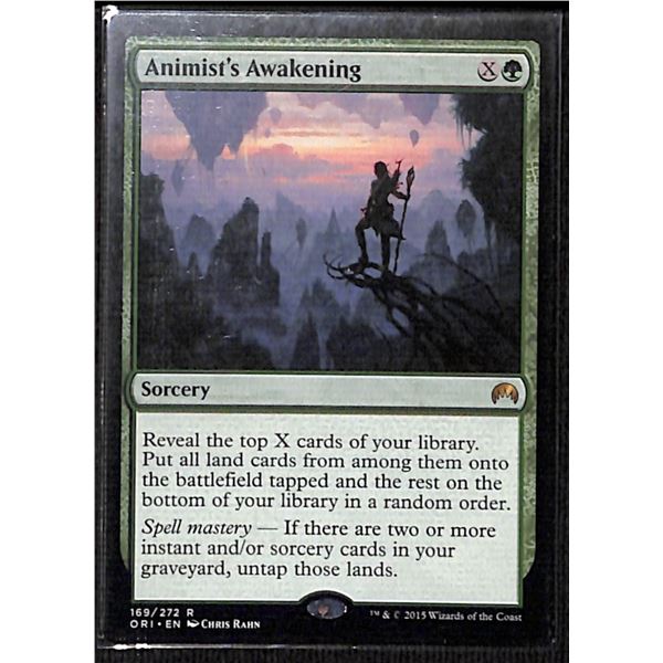 Magic the Gathering Animist's Awakening Magic Origins