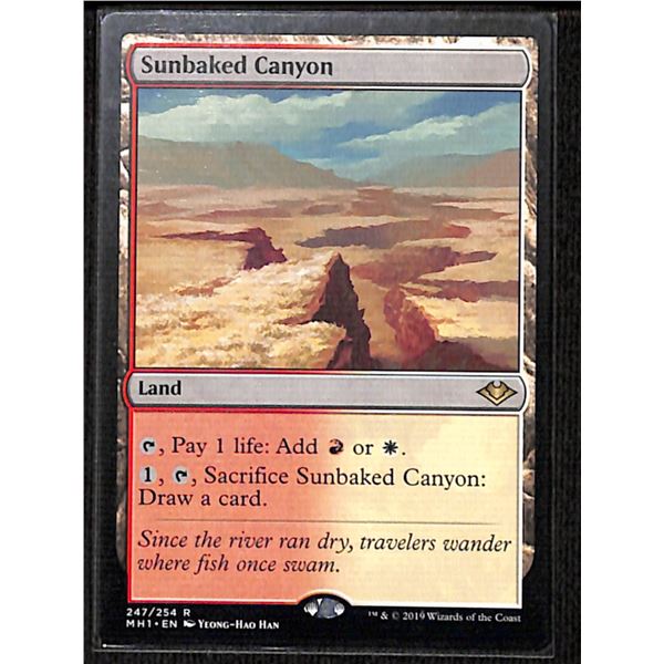 Magic the Gathering Sunbaked Canyon Modern Horizons