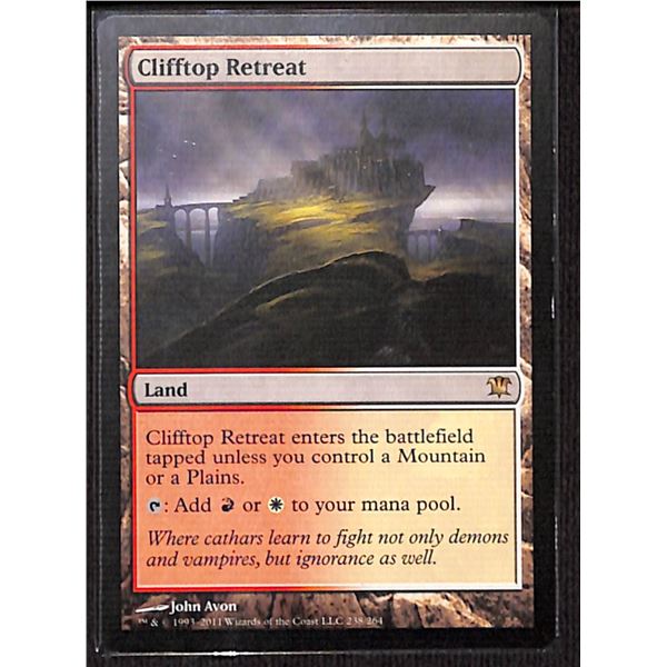Magic the Gathering Clifftop Retreat Innistrad