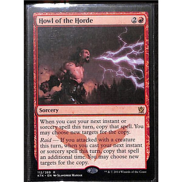 Magic the Gathering Howl of the Horde Khans of Tarkir